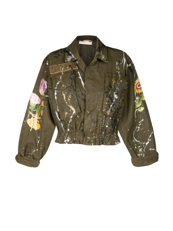 giacca-donna-corta-militare-rigenerata-con-applicazioni-verde-apiedinudinelparco-bologna-8