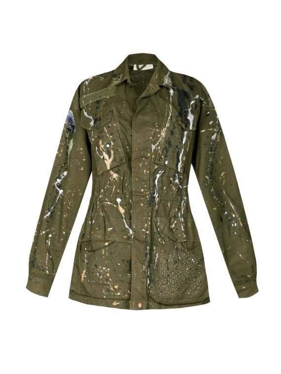 giacca-militare-donna-rigenerata-con-applicazioni-verde-apiedinudinelparco-bologna-9