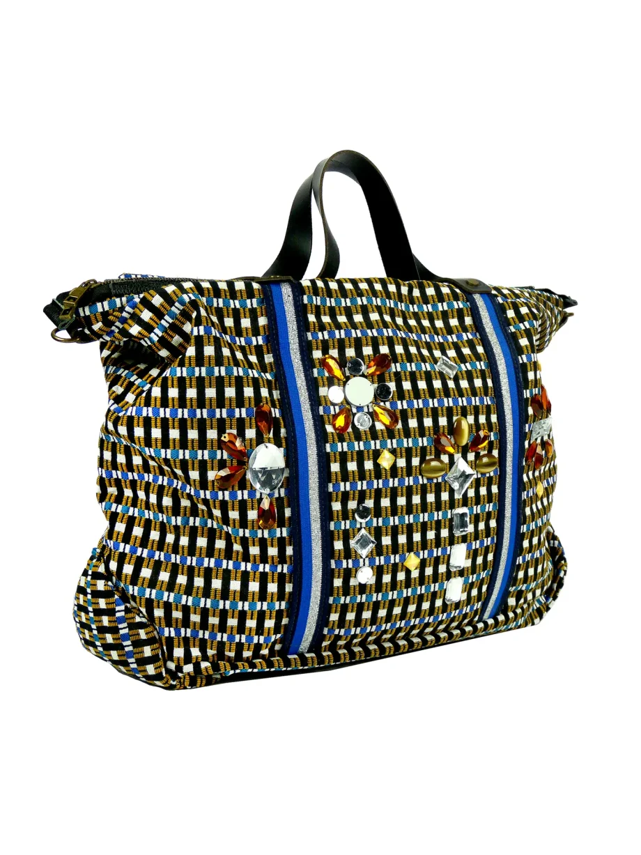 Borsa Gioiello da donna Over Size - blue