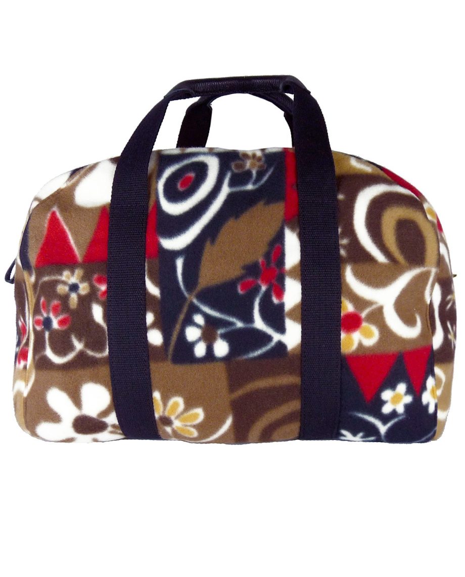 Borsa da viaggio weekender tracolla con vera pelle - apiedinudinelparco