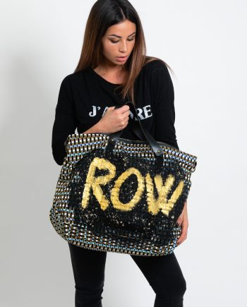borsa-shopping-dipinto-a-mano-oro-nero-apiedinudinelparco-bologna-2