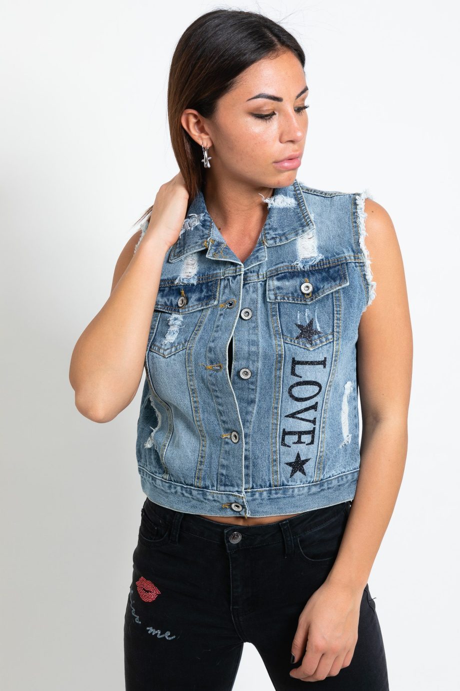 gilet-denim-blu-apiedinudinelparco-bologna-2