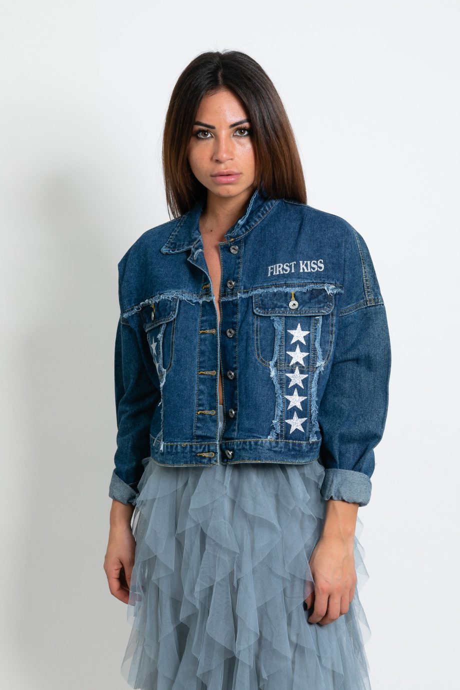giacca-jeans-argento-apiedinudinelparco-bologna-1